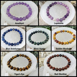 Juego de chakras de pulsera de cuentas Mala de 7 piezas (una pulsera para cada chakra)