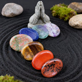 Don't Worry Stones Chakra Set + Bolsa Terciopelo