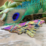 Ανεμιστήρας Rainbow Peacock Titanium Kyanite