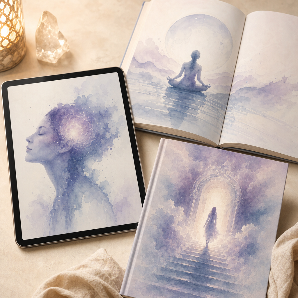 Illustrated ebook guide illustration
