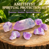 Ensemble de protection spirituelle améthyste