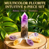 Flerfarget fluoritt Intuitivt 6-delt sett