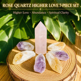 Rose Quartz Higher Love 7-stykki sett
