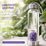 Bouteille d'eau Amethyst Gem Pod 💧