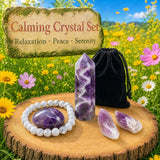 Βραχιόλι Mala & Set Calming Crystal 🙏