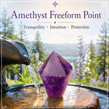 Amethyst Freeform Point
