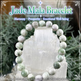 Pulseira Mala Jade com bolsa de veludo