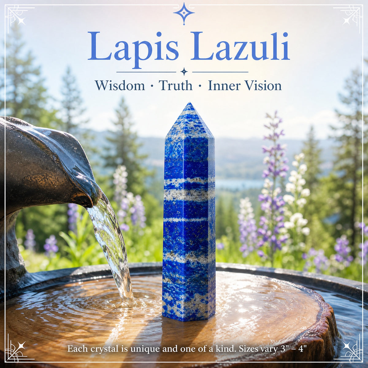 Pointe Lapis Lazuli