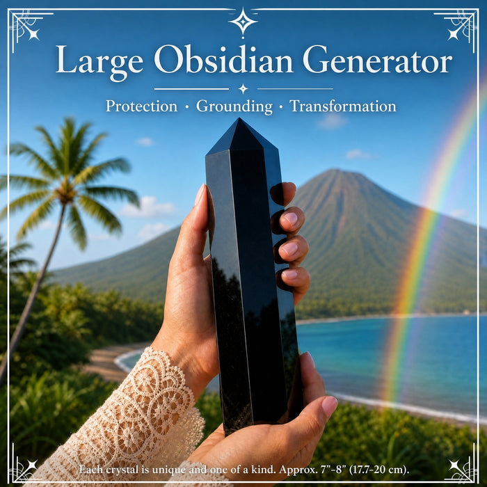 Generatore di ossidiana grande 👉 SCONTO DEL 75% solo per 1 giorno