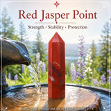 Pointe de Jaspe rouge