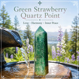 Pointe Quartz Fraise Verte