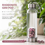 Bouteille d'eau Rhodonite Gem Pod 💧