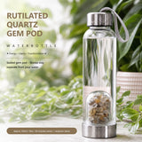 Bouteille d'eau en quartz rutilé Gem Pod 💧
