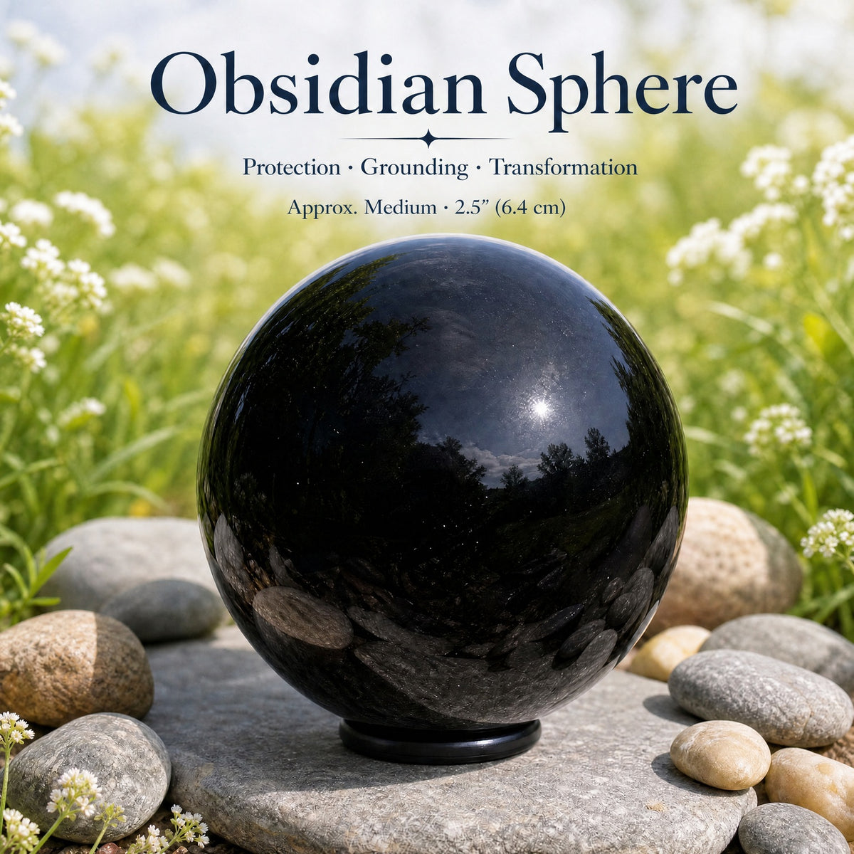 Sphère d'obsidienne
