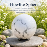 Sphère d'howlite