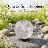 Mini-sphère de quartz