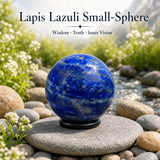 Mini-sphère en lapis-lazuli