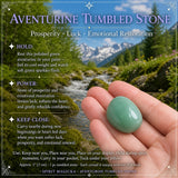 Aventurin tumlet sten