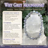 Intuition Booster 3-PC Crystal Mala armbandsset
