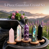5 parçalı Guardian Kristal Enerji Koruma Seti SADECE 29 $ 1 günlük-Pro-Promo Satış