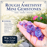 Rough Amethyst (50 Gram / 1.7oz. Lot)