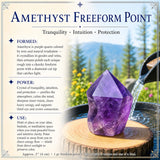 Amethyst Freeform Point
