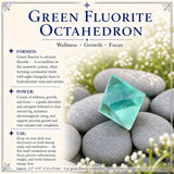 Grøn Fluorit Octahedron