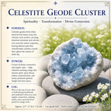 Celestite Geode Cluster 👉 Sconto del 75% solo sulla promozione per 1 giorno