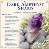Dark Ametyst Crystal Shard (medium)