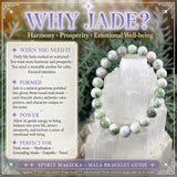 Pulseira Mala Jade com bolsa de veludo