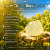 Citrine Abundance Edelsteinbeutel-Set