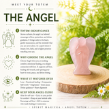 Crystal Spirit Totems: Rose Quartz Angel