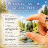 Garnierite Tumbled Ellipse