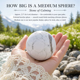Sphère d'howlite