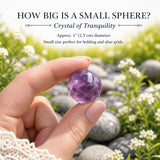 Mini-sphère d'améthyste