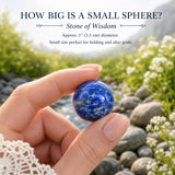 Mini-sphère en lapis-lazuli