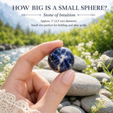 Mini-sphère de sodalite
