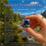 Cubo caído de sodalita