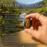 Elipse caída de ojo de tigre