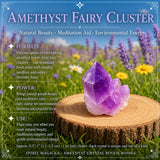 Amethyst-Kristall-Serenity-Edelstein-Beutel-Set