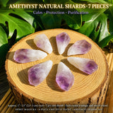 8-delna konica Amethyst + Komplet Amethyst Shards