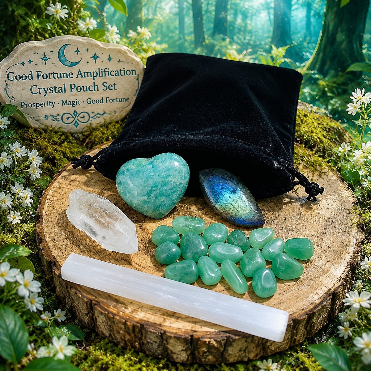 Pochette en cristal Earth Harmony