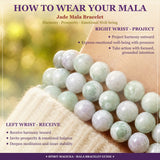 Pulseira Mala Jade com bolsa de veludo