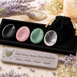 Don't Worry Stones Power Set + Samtbeutel