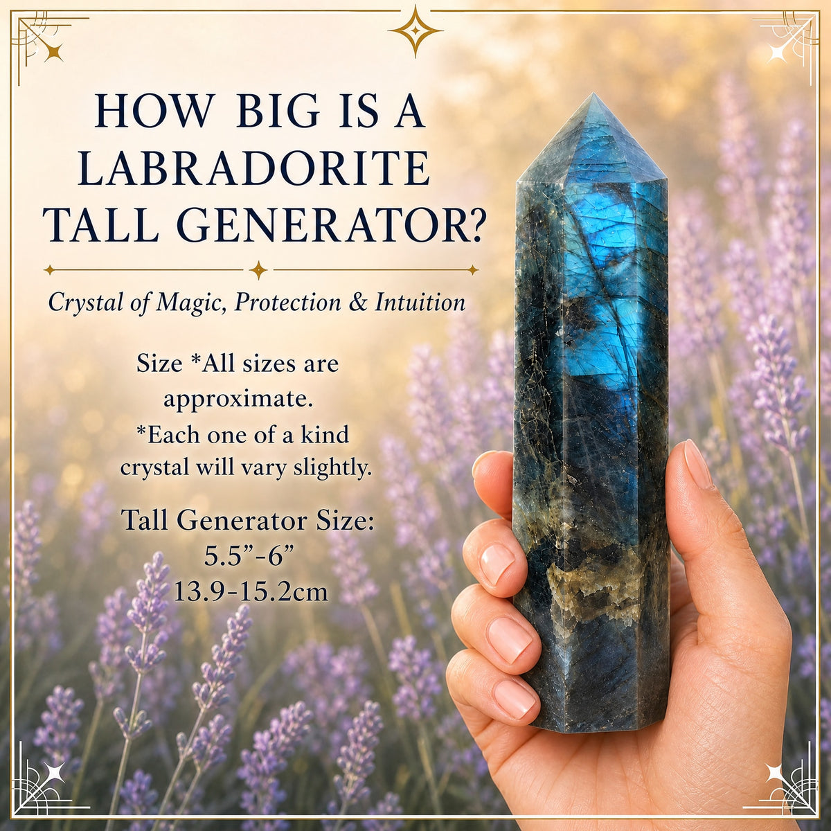 Grand générateur de labradorite