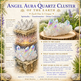 $24 TODAY ONLY - 75% SAVING Angel Aura Quartz Cluster.
