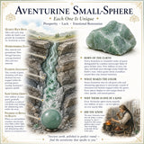 Mini-sphère d'aventurine
