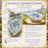 Celestite Geode Cluster 👉 Sconto del 75% solo sulla promozione per 1 giorno