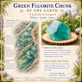 Green Fluorite Chunk