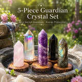 5 parçalı Guardian Kristal Enerji Koruma Seti SADECE 29 $ 1 günlük-Pro-Promo Satış